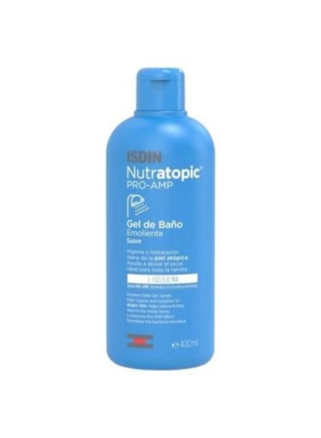 Nutratopic Emollient Bath Gel for Body 400ml
